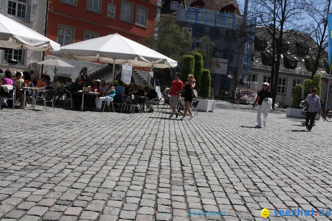 41. Internationale Flottensternfahrt am Bodensee: Meersburg, 28.04.2012