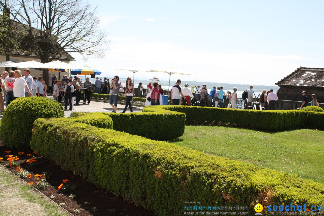 41. Internationale Flottensternfahrt am Bodensee: Meersburg, 28.04.2012