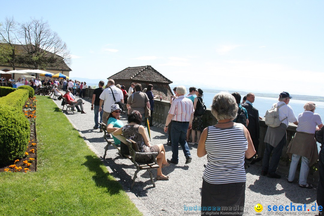 41. Internationale Flottensternfahrt am Bodensee: Meersburg, 28.04.2012