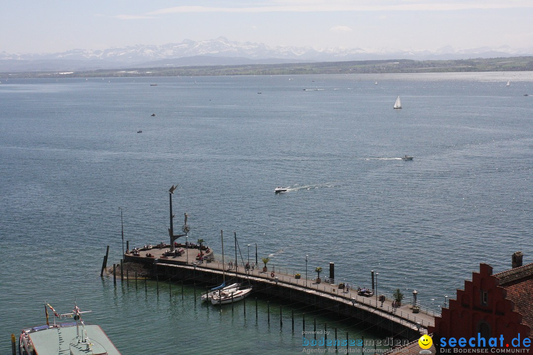 41. Internationale Flottensternfahrt am Bodensee: Meersburg, 28.04.2012