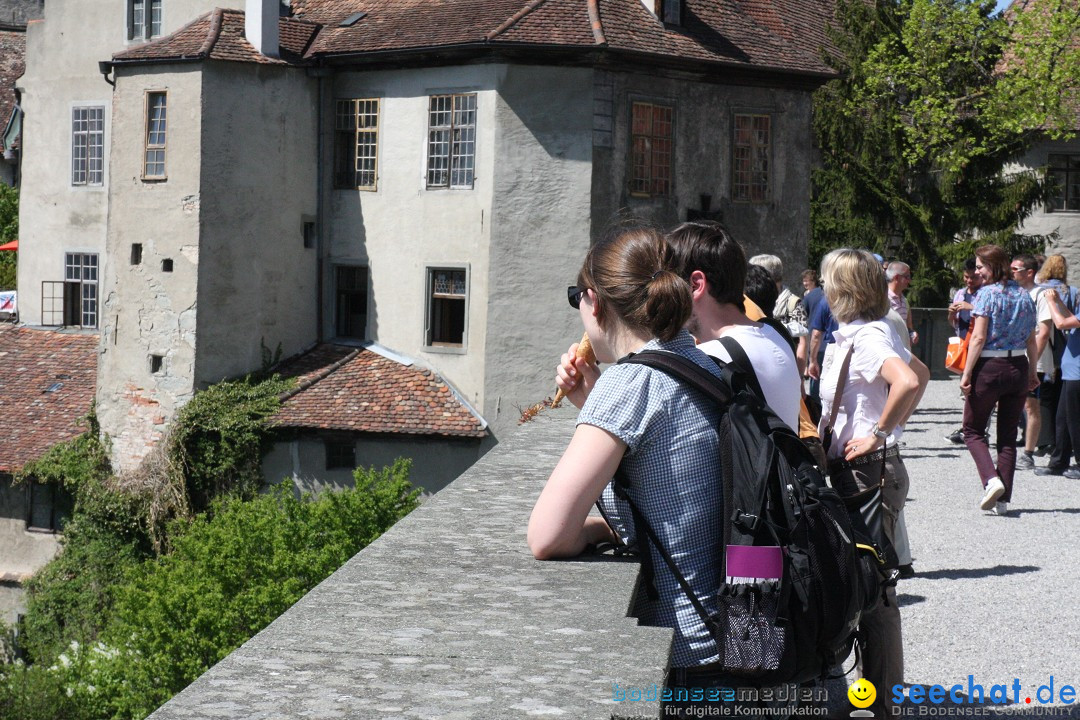 41. Internationale Flottensternfahrt am Bodensee: Meersburg, 28.04.2012