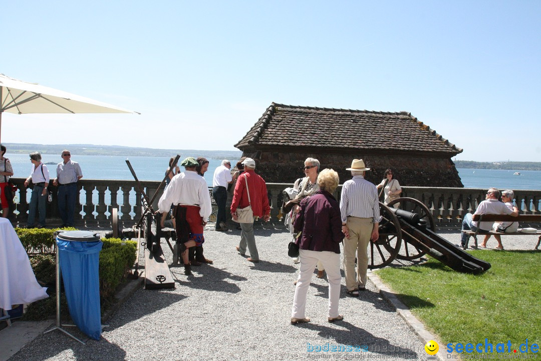 41. Internationale Flottensternfahrt am Bodensee: Meersburg, 28.04.2012