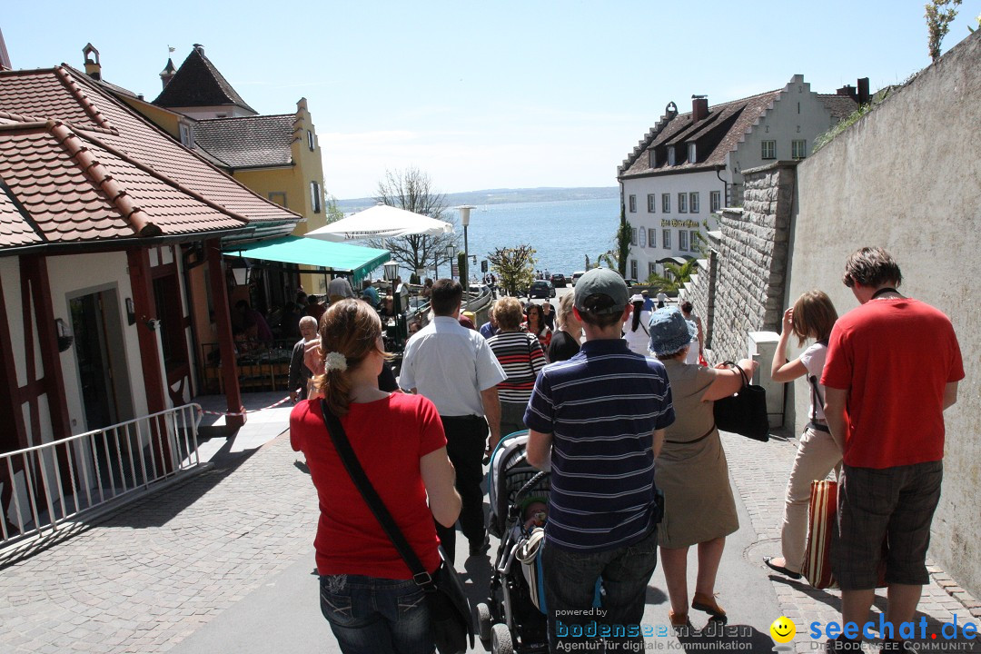 41. Internationale Flottensternfahrt am Bodensee: Meersburg, 28.04.2012