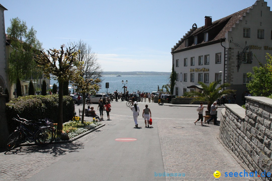 41. Internationale Flottensternfahrt am Bodensee: Meersburg, 28.04.2012