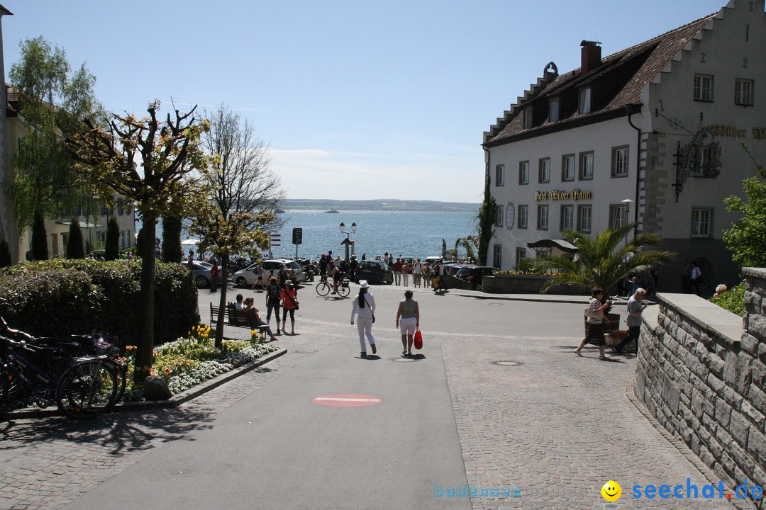 41. Internationale Flottensternfahrt am Bodensee: Meersburg, 28.04.2012