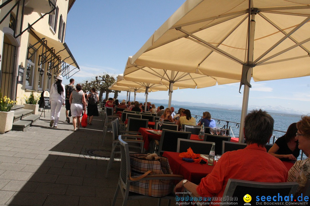 41. Internationale Flottensternfahrt am Bodensee: Meersburg, 28.04.2012