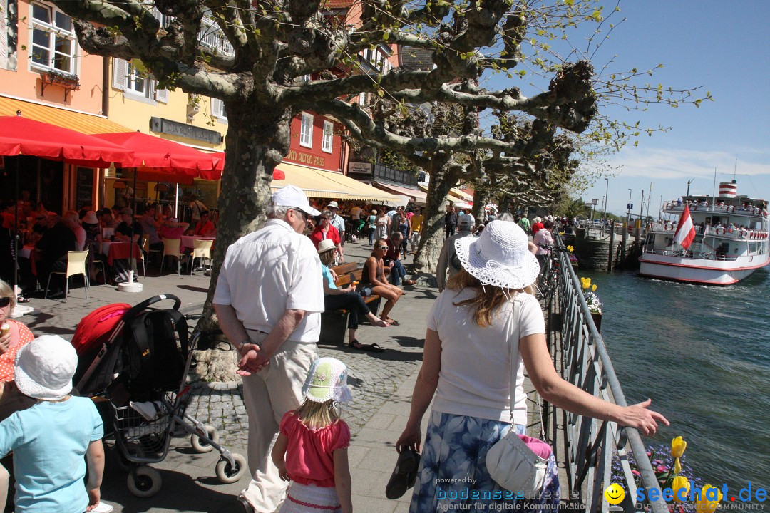 41. Internationale Flottensternfahrt am Bodensee: Meersburg, 28.04.2012