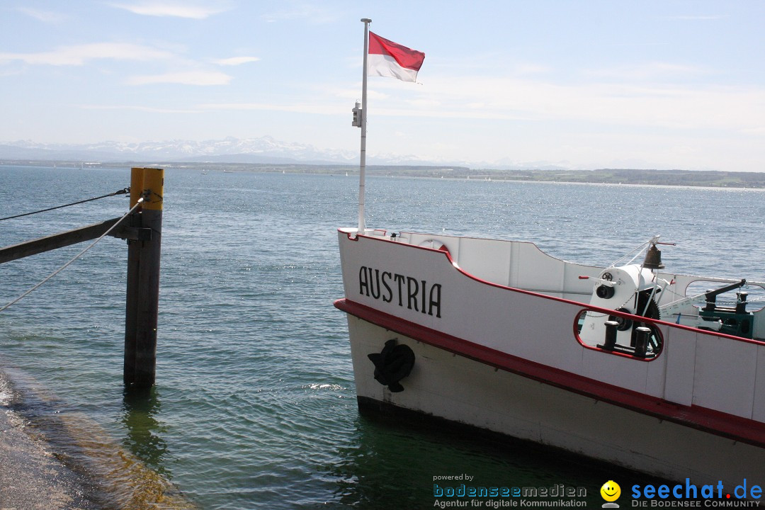 41. Internationale Flottensternfahrt am Bodensee: Meersburg, 28.04.2012