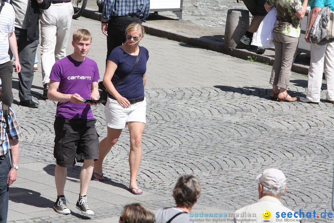 41. Internationale Flottensternfahrt am Bodensee: Meersburg, 28.04.2012