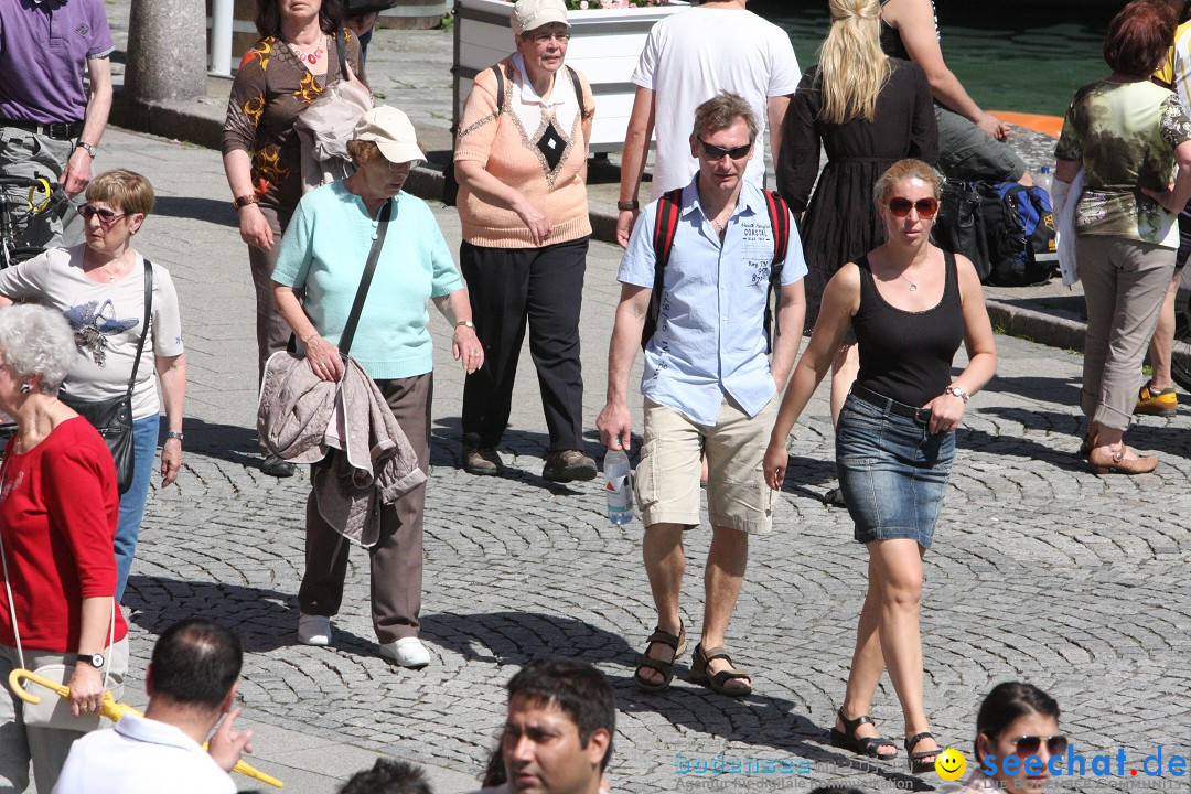 41. Internationale Flottensternfahrt am Bodensee: Meersburg, 28.04.2012