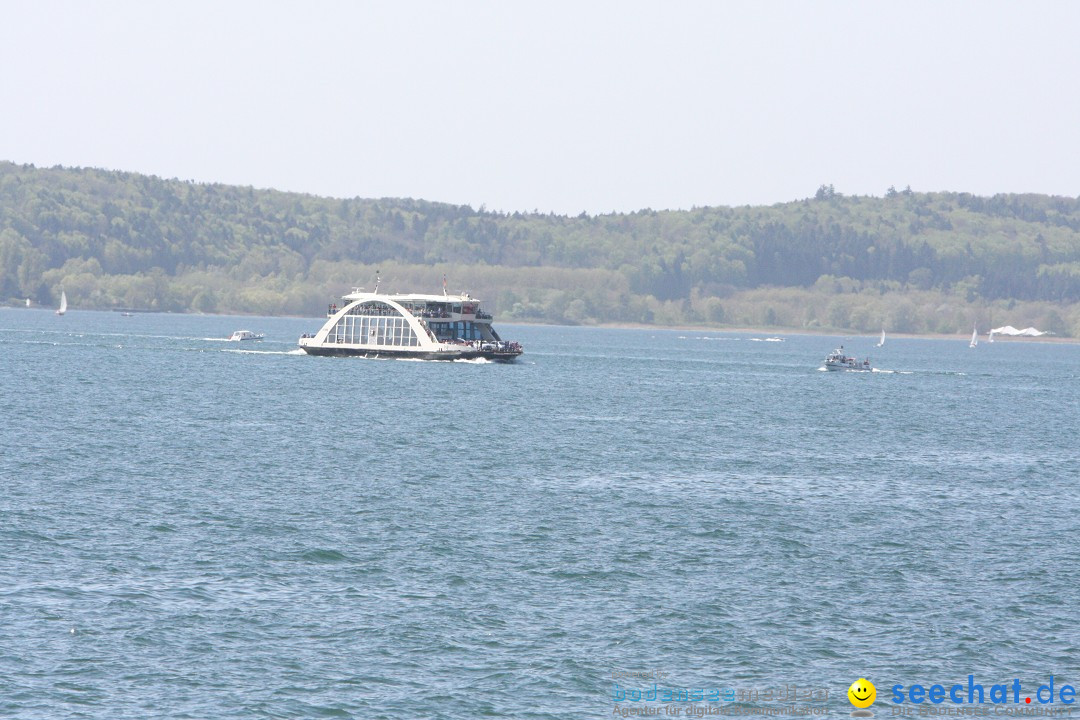 41. Internationale Flottensternfahrt am Bodensee: Meersburg, 28.04.2012