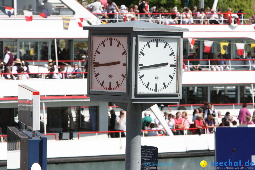 41. Internationale Flottensternfahrt am Bodensee: Meersburg, 28.04.2012