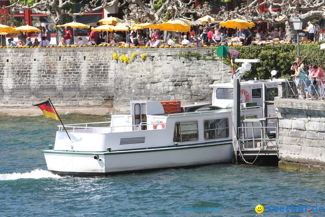 41. Internationale Flottensternfahrt am Bodensee: Meersburg, 28.04.2012