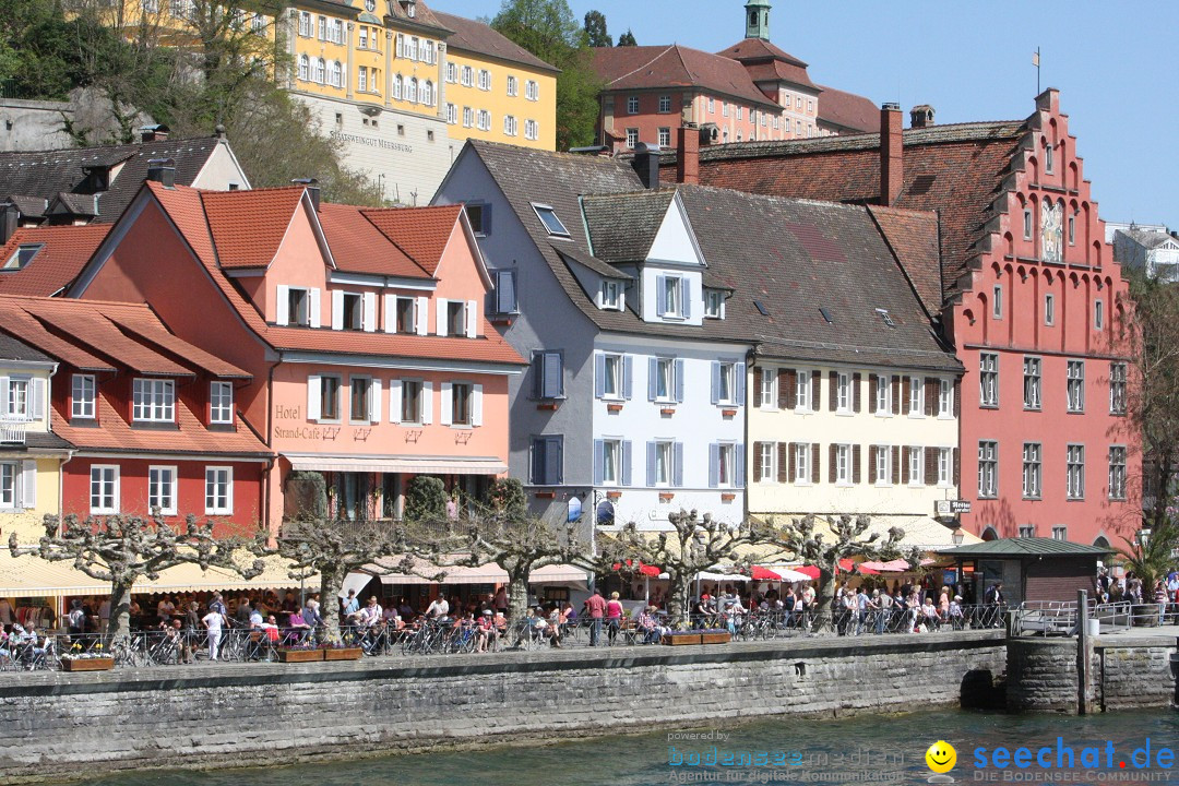 41. Internationale Flottensternfahrt am Bodensee: Meersburg, 28.04.2012