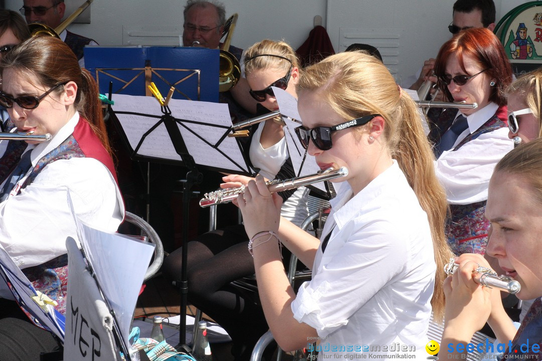 41. Internationale Flottensternfahrt am Bodensee: Meersburg, 28.04.2012