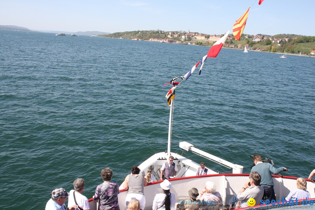 41. Internationale Flottensternfahrt am Bodensee: Meersburg, 28.04.2012