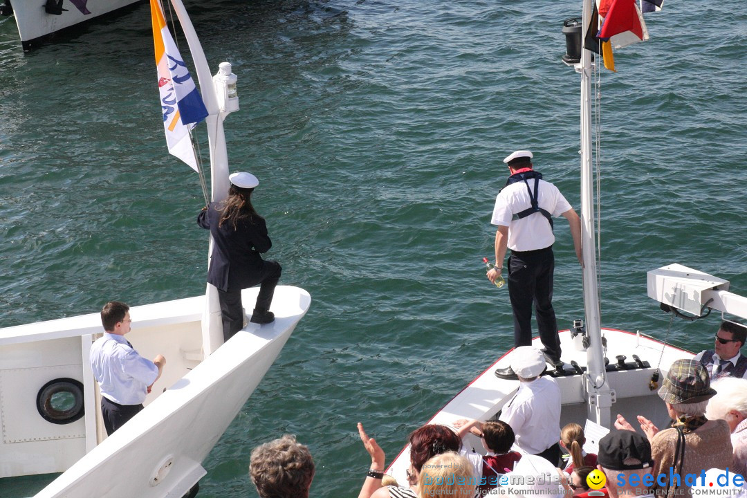 41. Internationale Flottensternfahrt am Bodensee: Meersburg, 28.04.2012