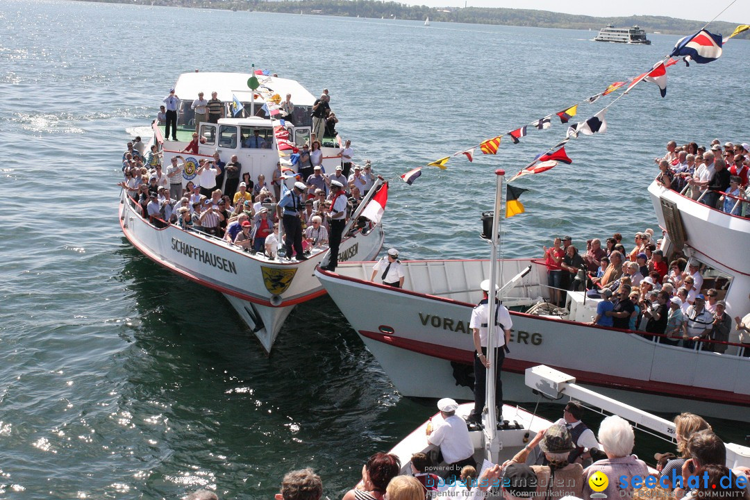 41. Internationale Flottensternfahrt am Bodensee: Meersburg, 28.04.2012