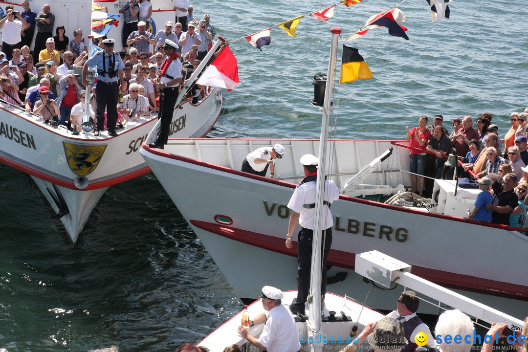 41. Internationale Flottensternfahrt am Bodensee: Meersburg, 28.04.2012