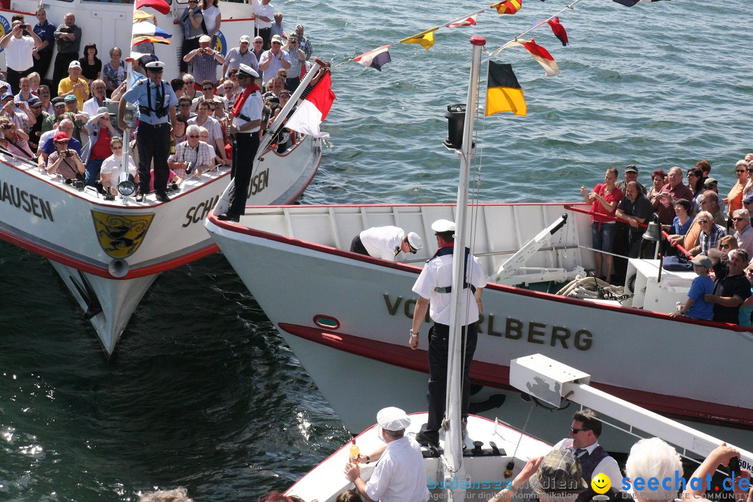 41. Internationale Flottensternfahrt am Bodensee: Meersburg, 28.04.2012