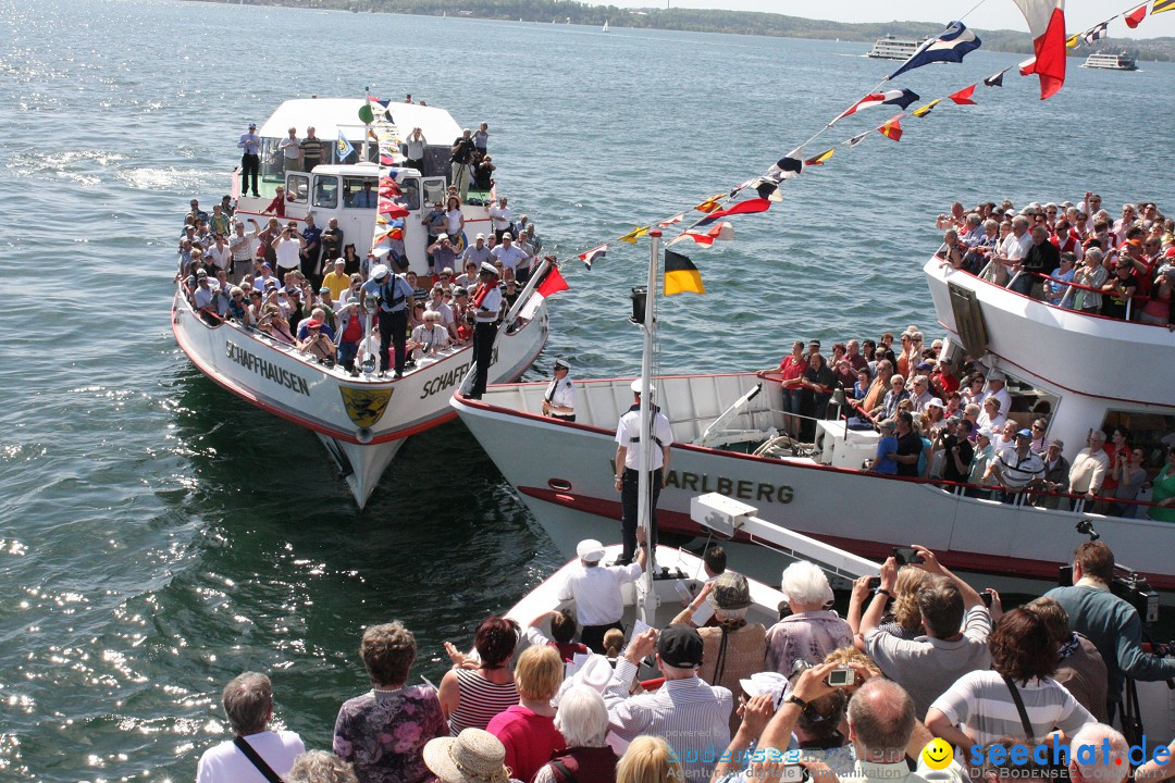 41. Internationale Flottensternfahrt am Bodensee: Meersburg, 28.04.2012