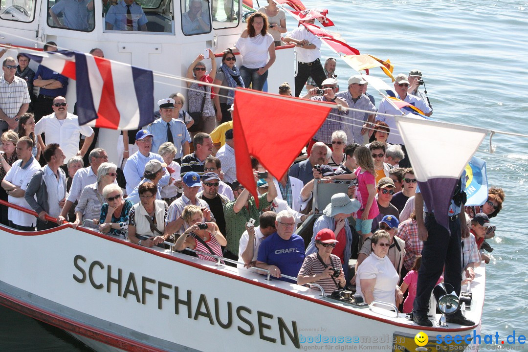 41. Internationale Flottensternfahrt am Bodensee: Meersburg, 28.04.2012