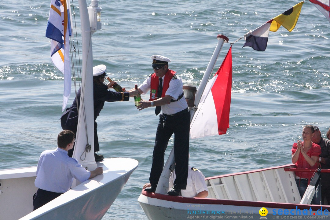 41. Internationale Flottensternfahrt am Bodensee: Meersburg, 28.04.2012