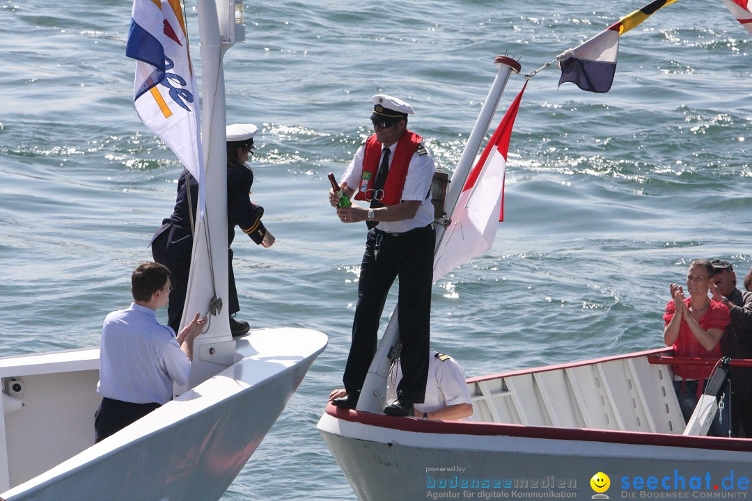 41. Internationale Flottensternfahrt am Bodensee: Meersburg, 28.04.2012