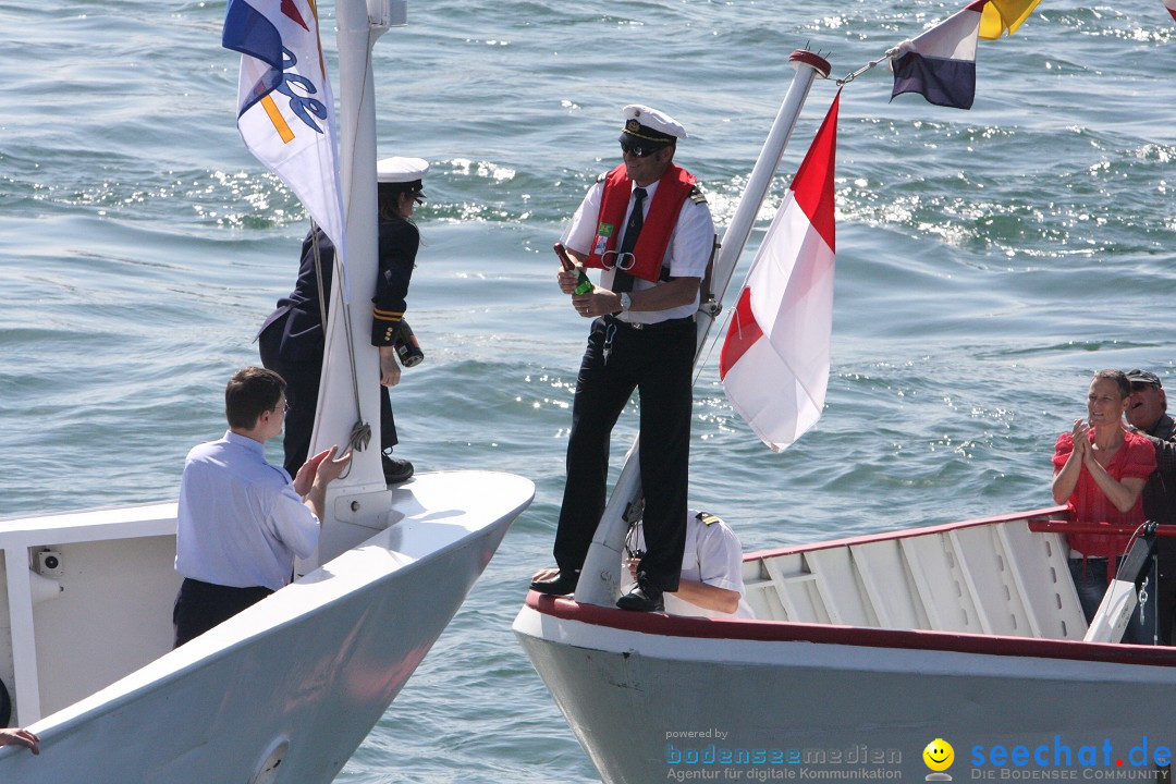 41. Internationale Flottensternfahrt am Bodensee: Meersburg, 28.04.2012