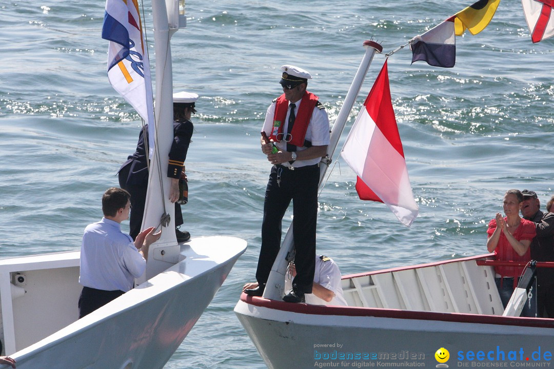 41. Internationale Flottensternfahrt am Bodensee: Meersburg, 28.04.2012