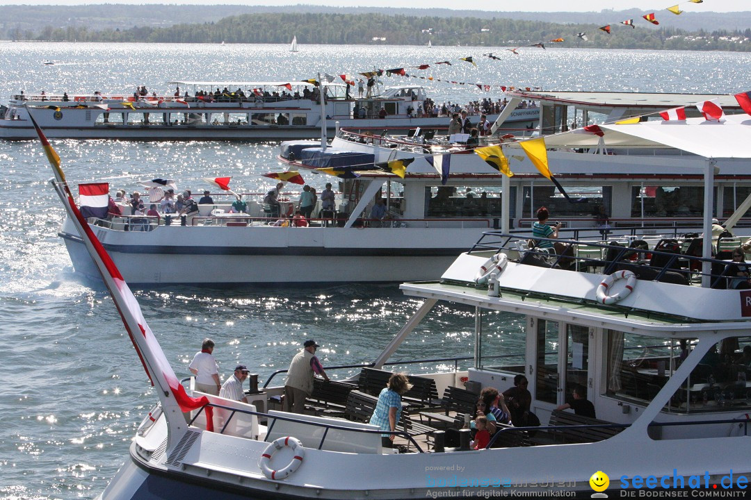 41. Internationale Flottensternfahrt am Bodensee: Meersburg, 28.04.2012