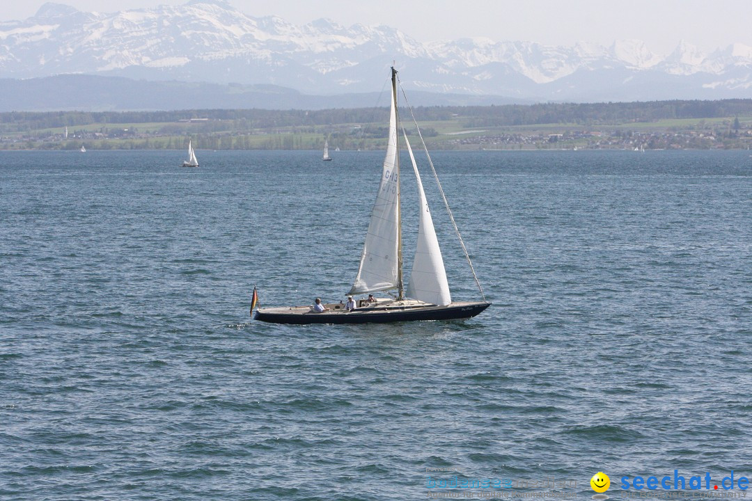 41. Internationale Flottensternfahrt am Bodensee: Meersburg, 28.04.2012