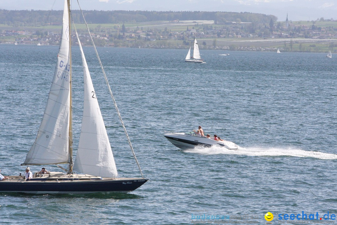 41. Internationale Flottensternfahrt am Bodensee: Meersburg, 28.04.2012