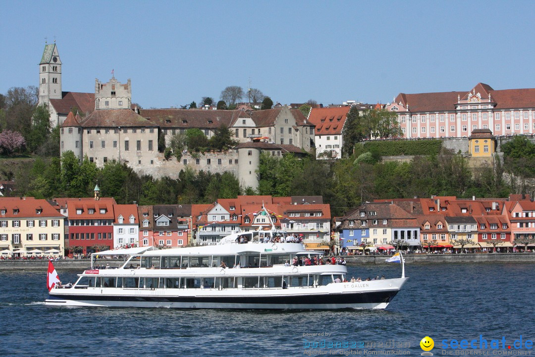 41. Internationale Flottensternfahrt am Bodensee: Meersburg, 28.04.2012