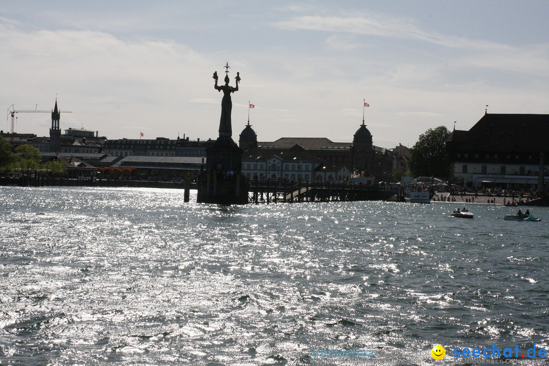 41. Internationale Flottensternfahrt am Bodensee: Meersburg, 28.04.2012