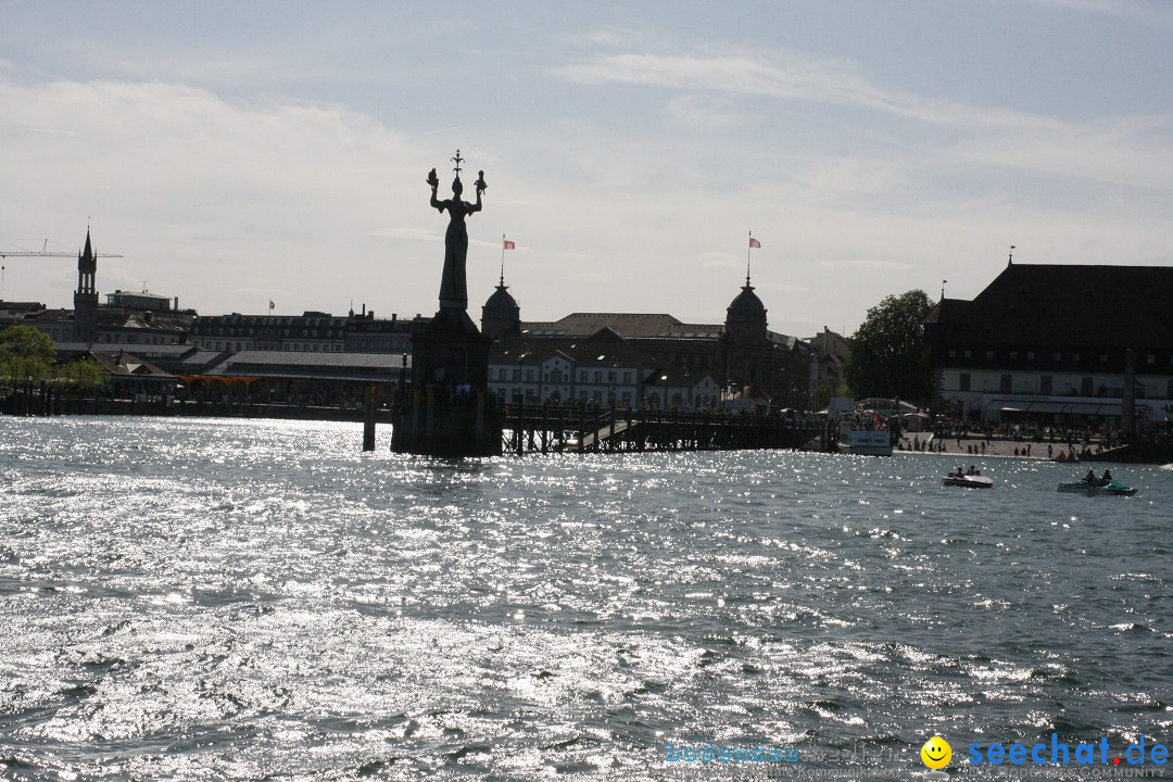 41. Internationale Flottensternfahrt am Bodensee: Meersburg, 28.04.2012