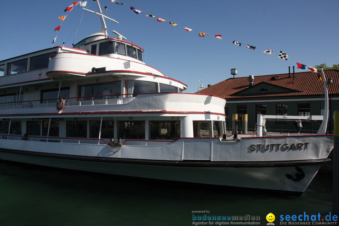 41. Internationale Flottensternfahrt am Bodensee: Meersburg, 28.04.2012