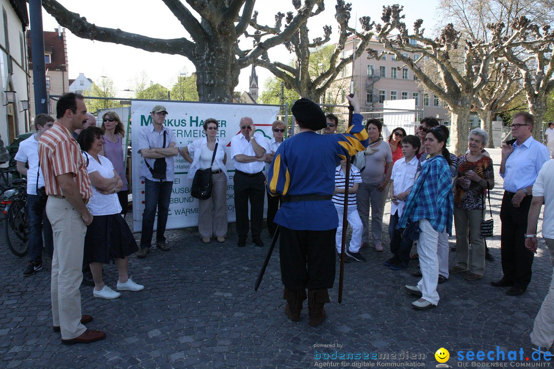 41. Internationale Flottensternfahrt am Bodensee: Meersburg, 28.04.2012