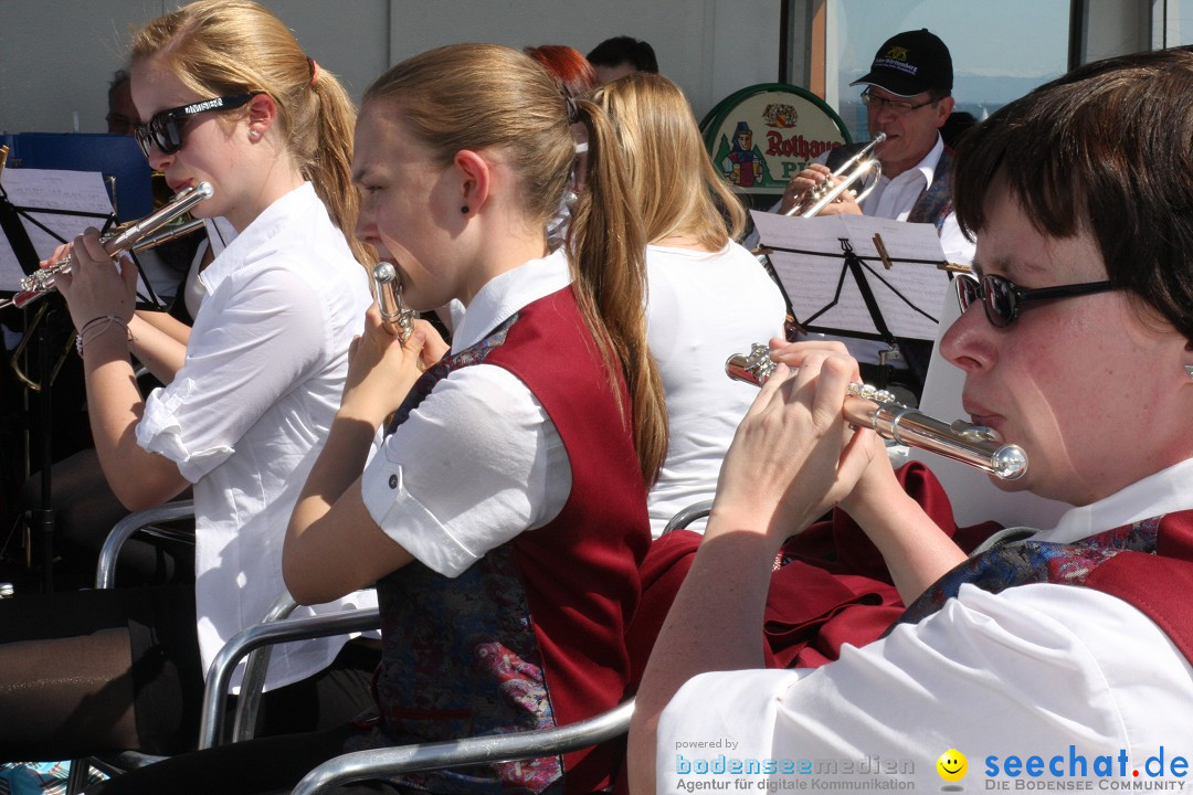 41. Internationale Flottensternfahrt am Bodensee: Meersburg, 28.04.2012