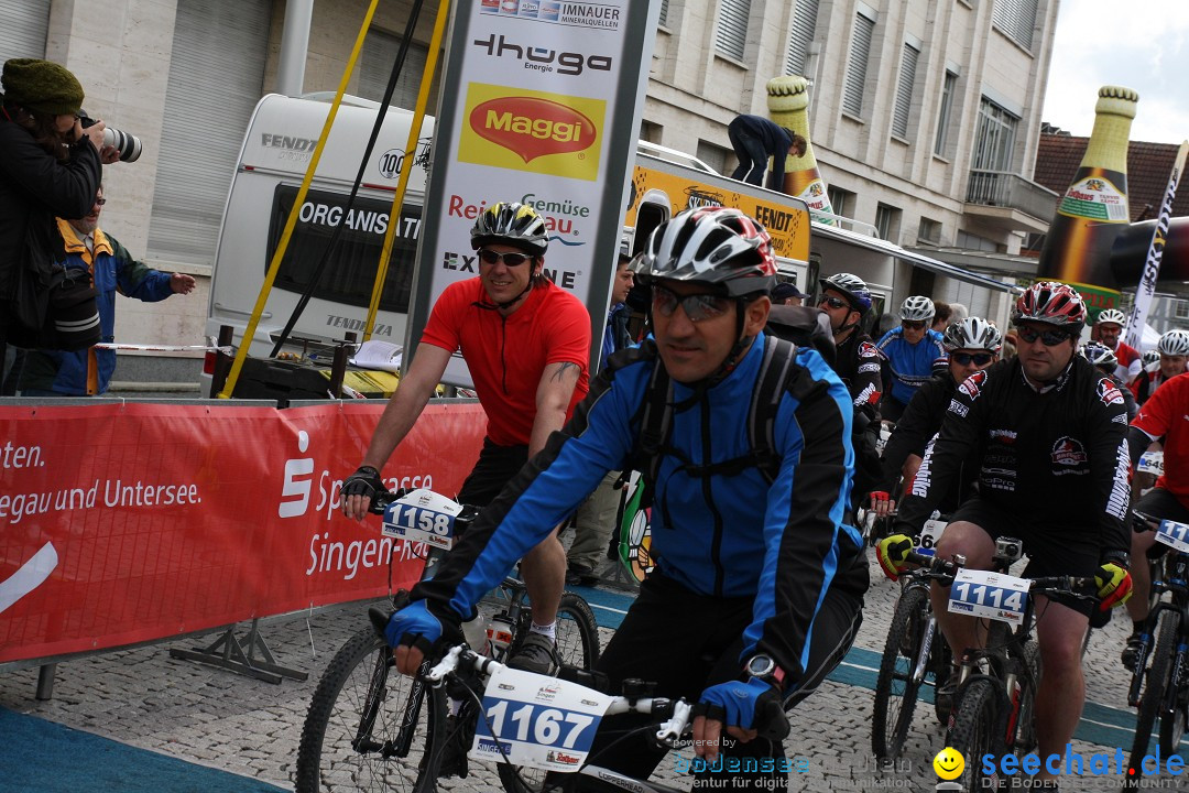 10. Rothaus Bike-Marathon: Singen am Bodensee, 06.05.2012