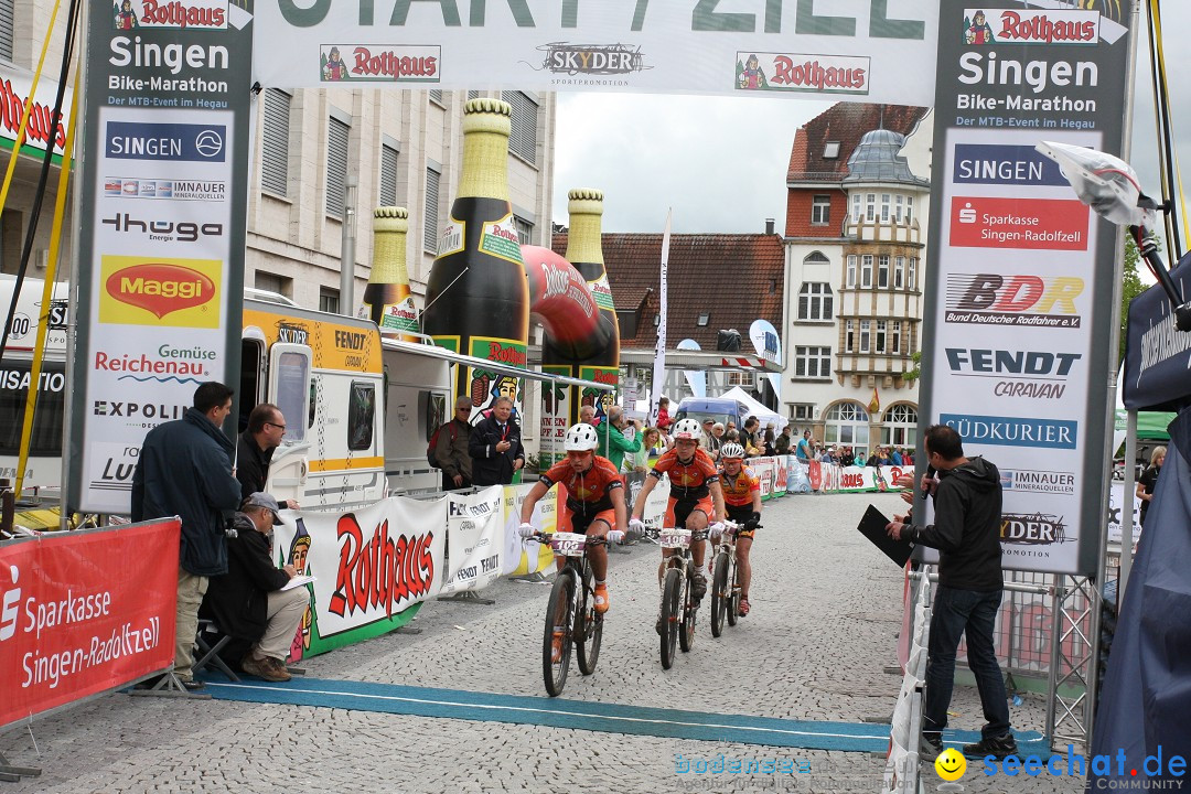 10. Rothaus Bike-Marathon: Singen am Bodensee, 06.05.2012