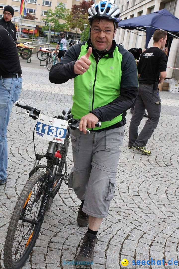 10. Rothaus Bike-Marathon: Singen am Bodensee, 06.05.2012