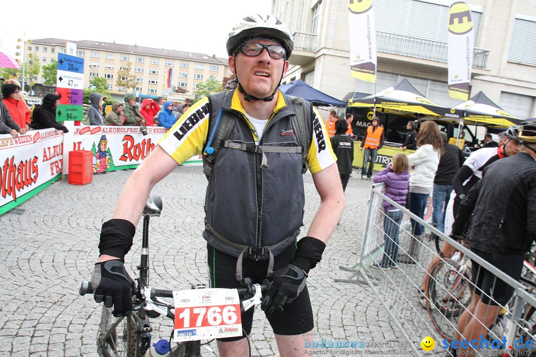 10. Rothaus Bike-Marathon: Singen am Bodensee, 06.05.2012