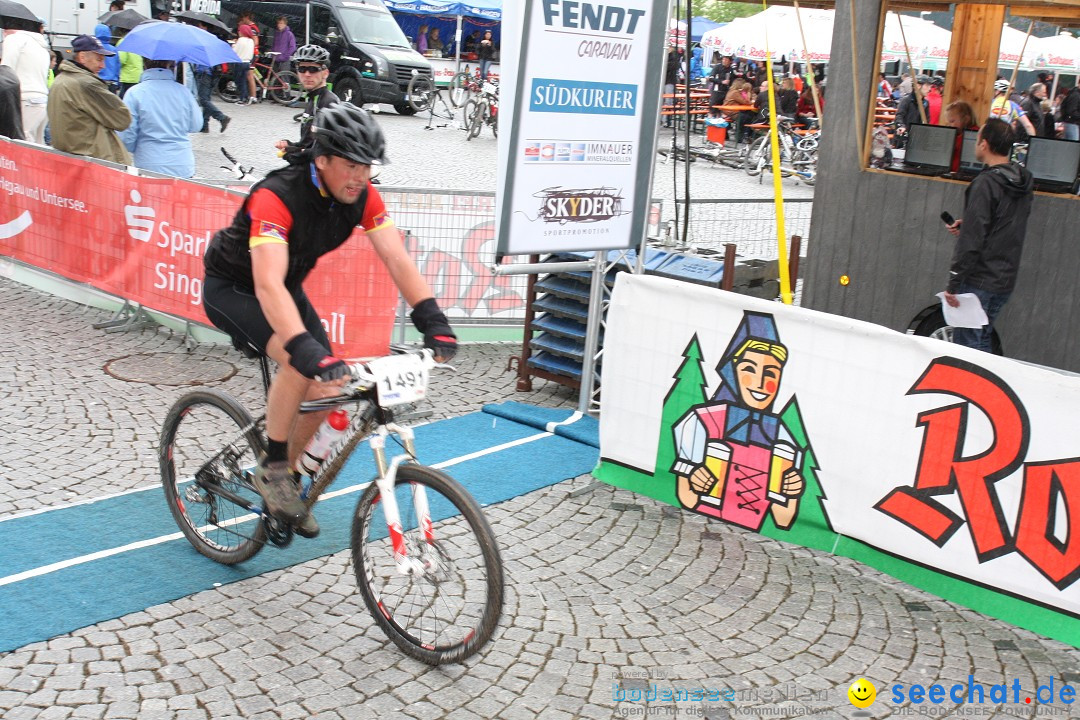 10. Rothaus Bike-Marathon: Singen am Bodensee, 06.05.2012