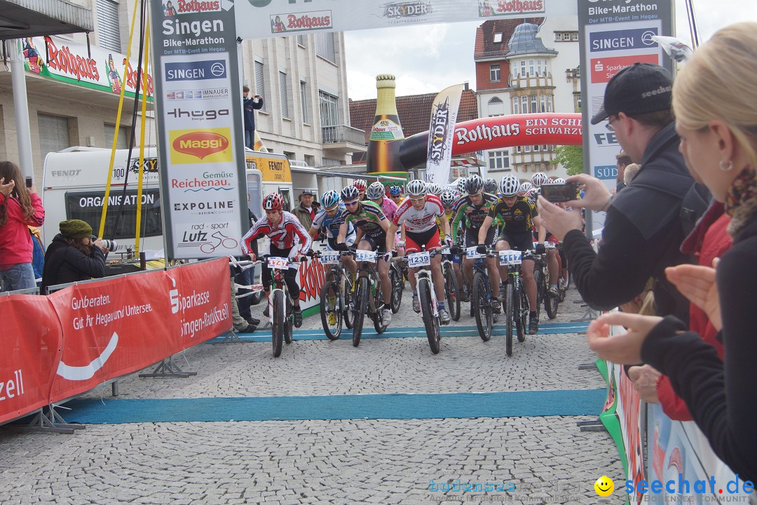 10. Rothaus Bike-Marathon: Singen am Bodensee, 06.05.2012