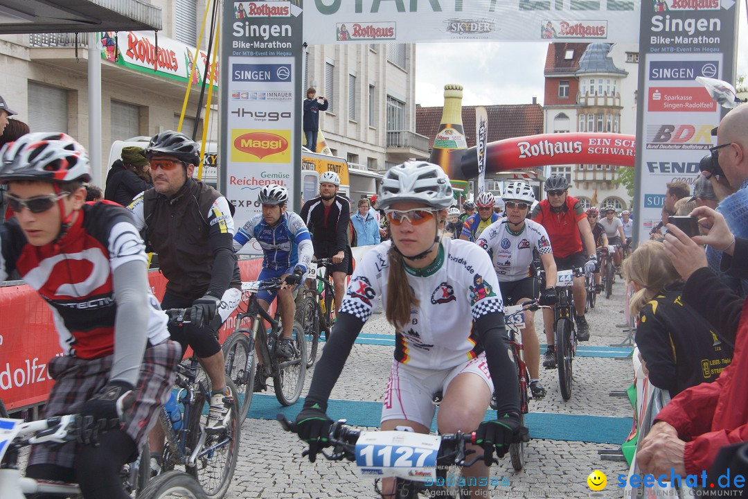 10. Rothaus Bike-Marathon: Singen am Bodensee, 06.05.2012