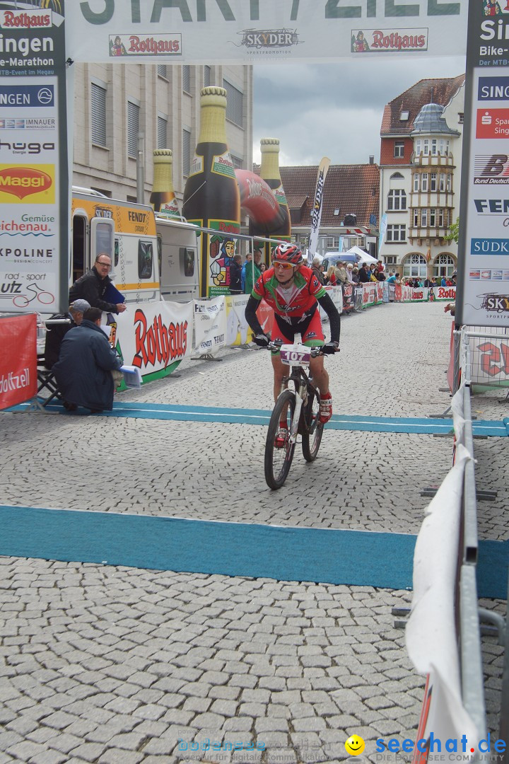 10. Rothaus Bike-Marathon: Singen am Bodensee, 06.05.2012