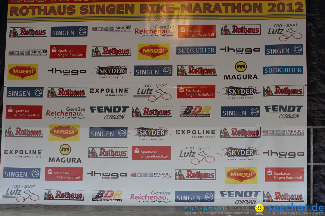 10. Rothaus Bike-Marathon: Singen am Bodensee, 06.05.2012