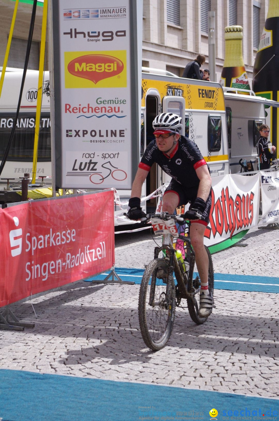 10. Rothaus Bike-Marathon: Singen am Bodensee, 06.05.2012