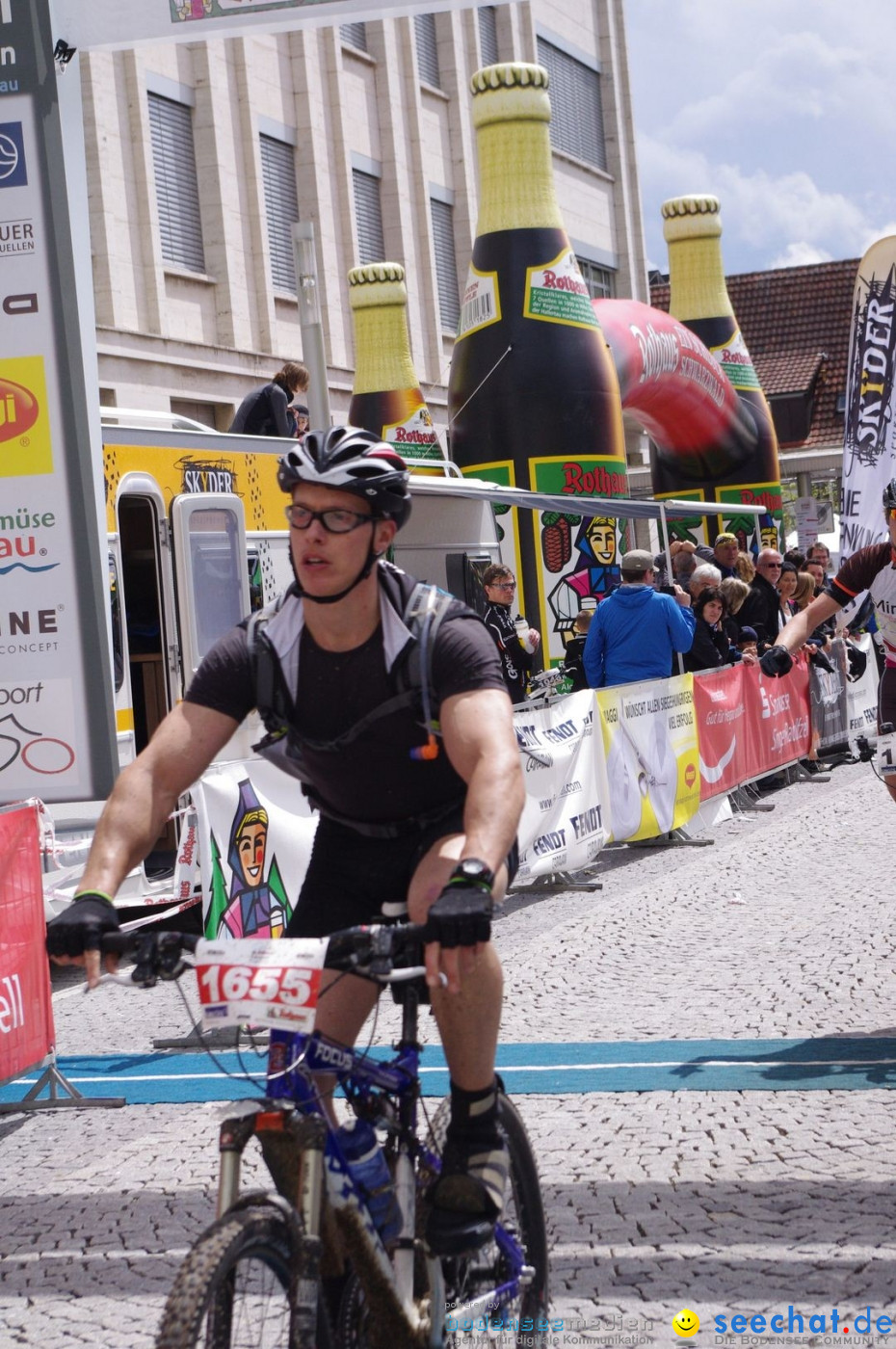 10. Rothaus Bike-Marathon: Singen am Bodensee, 06.05.2012